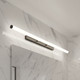 Black 20W LED Vanity Light 2300lm IP40 Tri Colour 1140mm Black 20W LED Vanity Light 2300lm IP40 Tri Colour 1140mm